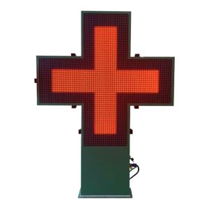 Quality 960x960mm Full Color Outdoor LED Cross Display For Pharmacy Store Customized wholesale