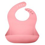 Antibacterial Toddler silicone scoop bib Waterproof Feeding Bibs With Crumb