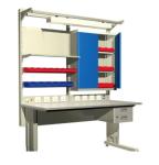 Lighting steel working Esd industrial worktable workbench