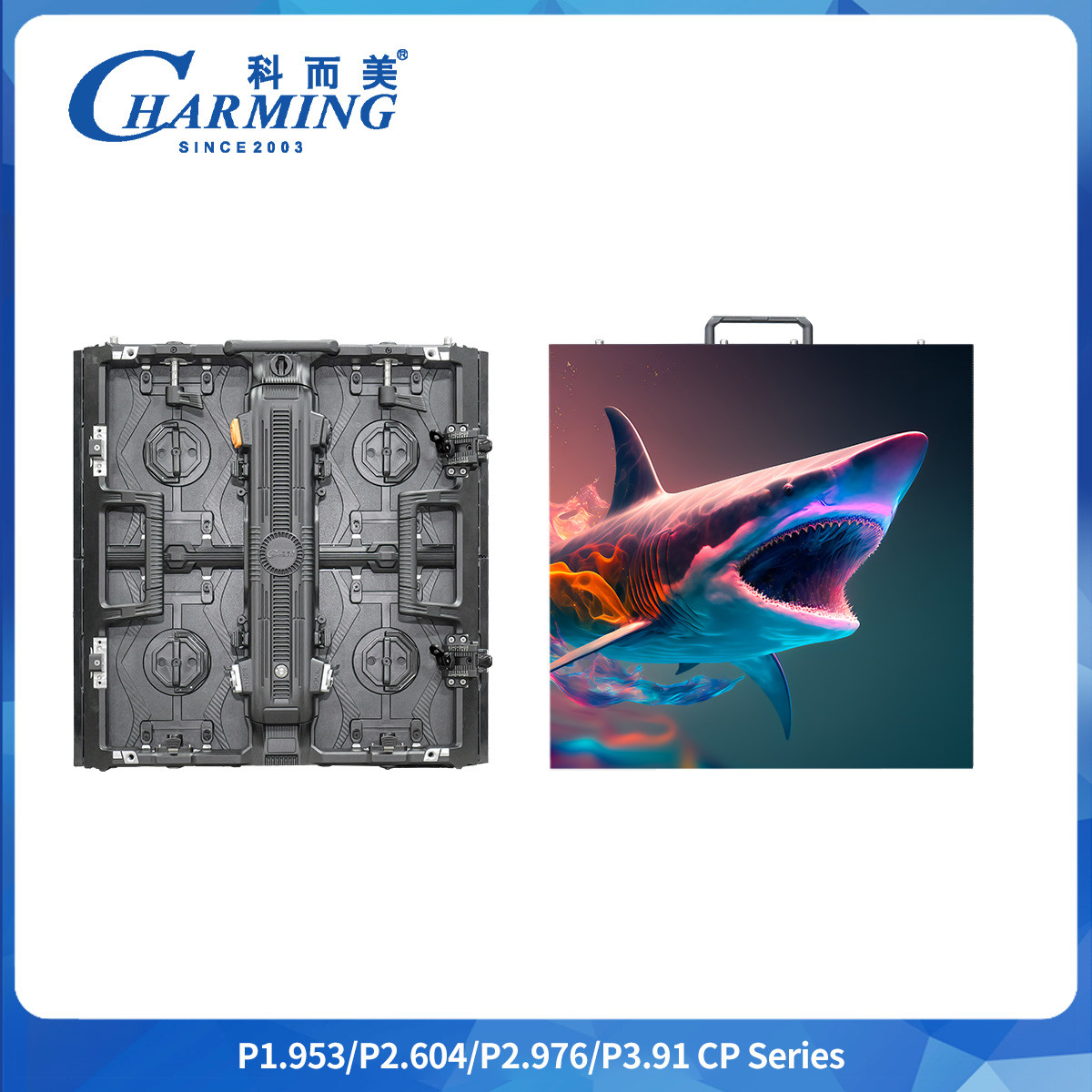 Ultra-thin Thickness 84mm P2.6/2.98/3.91 CP Series Outdoor 500x500 And 500x1000mm LED Video Wall