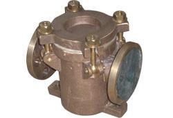 Quality B type rectangular copper seawater filter CB682-78 wholesale