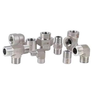 Quality Male Connection Stainless Steel 201 304 Reducing Hex Nipple Pipe Fitting Threaded wholesale