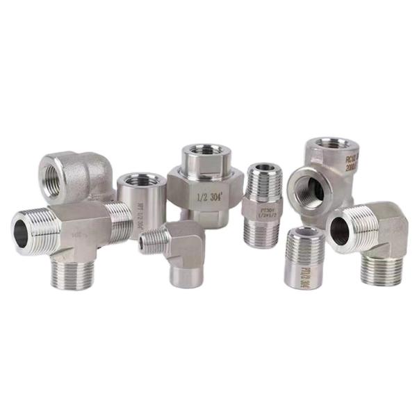Male Connection Stainless Steel 201 304 Reducing Hex Nipple Pipe Fitting