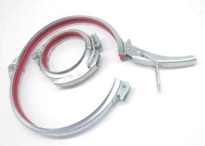 Quality Carbon 80mm Lever Lock Ring For Industrial Ducting wholesale