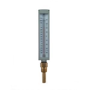 Quality Industrial Mercury 100MM 40C Industrial Glass Thermometers 3/4'' NPT wholesale