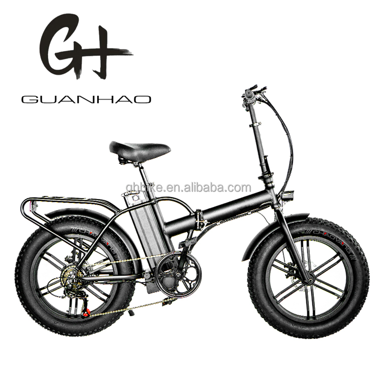 48V*21AH 20 inch full suspension Camouflage color 1000W FOLDING FAT TIRE ELECTRIC BIKE with rear rack
