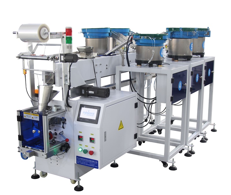 High Quality Small Hardware Screw Fastener Bolt Counting Packaging Machine Nut Automatic Packing