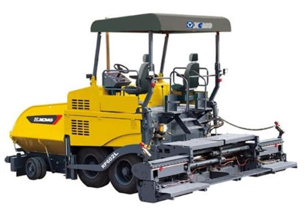 Concrete Asphalt Paver Machine With 150mm Paving Thickness Electric Auto
