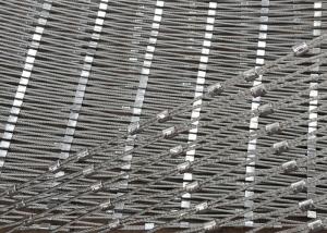 Quality Drop Safe 3mm Wire Rope Net Balustrade Or Railing Anti Acid Anti Alkali wholesale