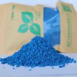 9mm Blue EPDM Rubber Block Granules Recyled Rubber Mulch For Sports Flooring