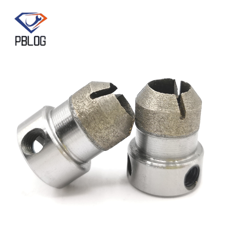 PBLOG Glass drilling chamfering sleeve diamond hollow chamfering sleeve bronze sintered grinding tool