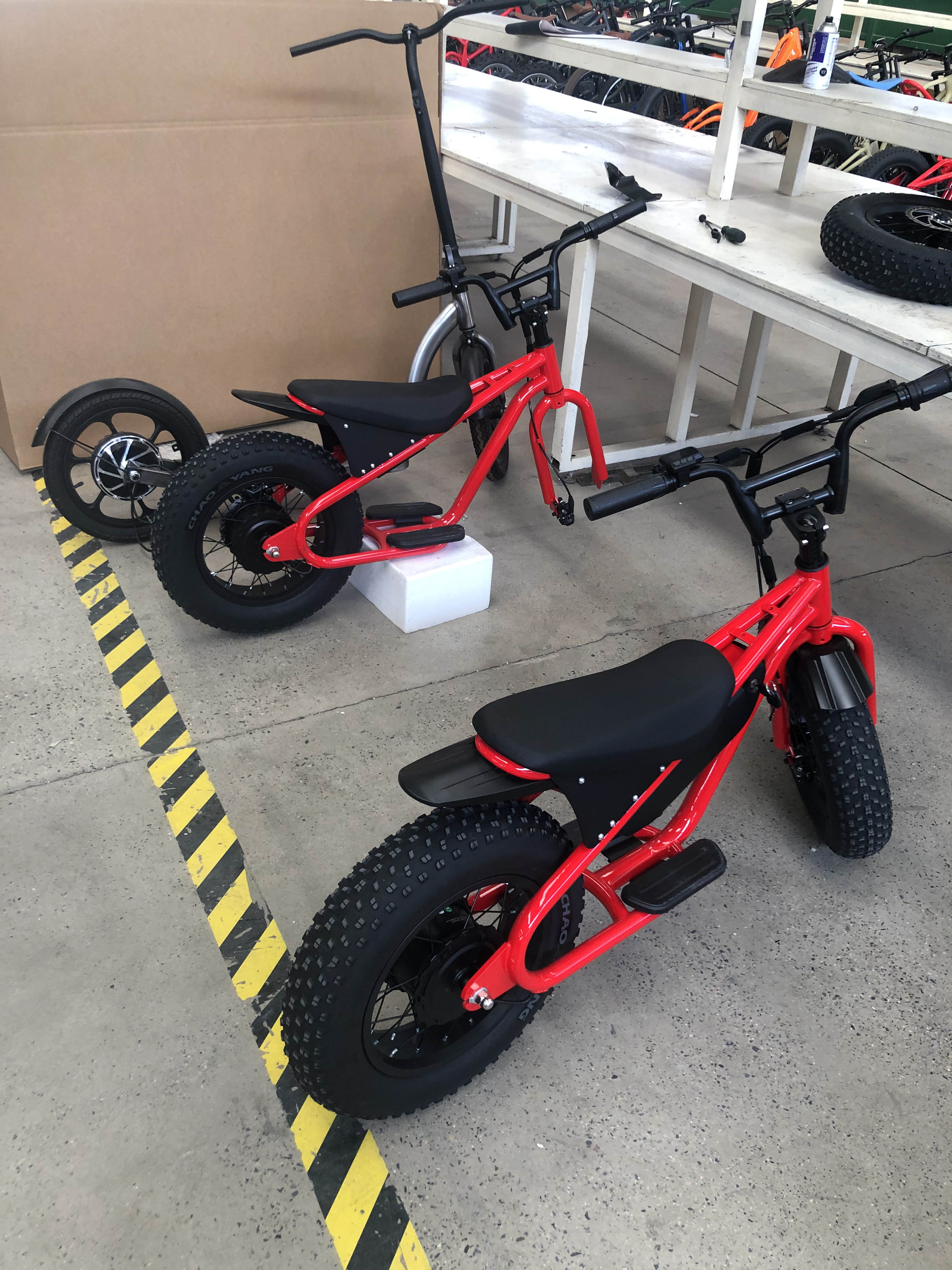 Aluminum Alloy Frame Kids Motorcycle Ebike 250W Motor 13Ah Battery High Safety Factor