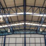 Metal Building Steel Structure Shopping Mall , Strong Industrial Steel Framed