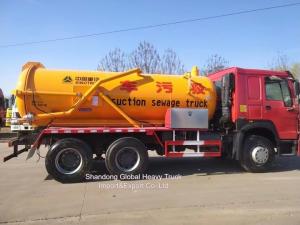 Quality Dongfeng 6*4 High Condition 290HP Vacuum Sewage Suction Tanker Truck Sewage Suction Truck wholesale