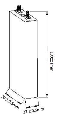 Lifepo4 Battery Cells Low Self - Discharge 25ah cell