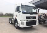 White FAW Jiefang 6X4 10 Wheeler Tractor Head Truck 420HP - 460HP CA4258P2K2T1EA