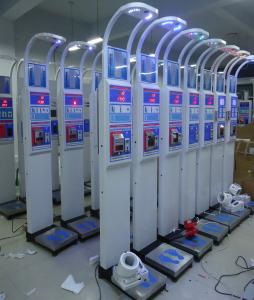 Quality AC110V - 220V Ultrasonic Height And Weight Machine For Adults 500kg Rated Load wholesale