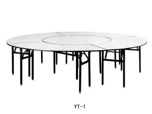 Quality Top quality Restaurant folding iron PVC table (YT-1) wholesale