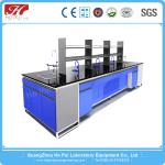Wall Mount Lab Bench Furniture High Temperature Resistant Free Design