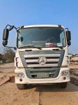 The concrete pump truck of Sany is in excellent condition.