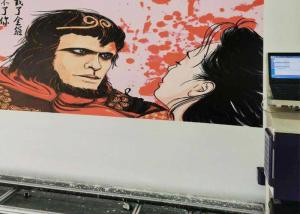 Quality DX-10 EPSON 120w CMYK Wall Mural Printing Machine 110-220v wholesale