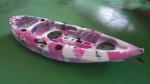 9FT Pro Angler Kayak Fishing Boats Outdoor Open Fishing Pink Color No -