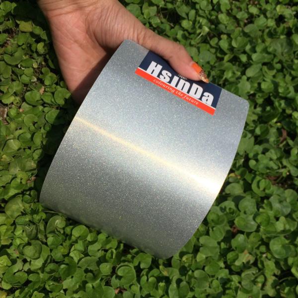 Hsinda Sliver Metallic Powder Coat , Industrial Powder Coating Environmental