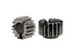 Professional Miniature spur gears 17T 0.5M S45C Smaller Module 500mm Maximum