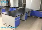 L*1500(D)*850/900(H)mm U Shape Chinese Chemical Lab Desk Furniture Price