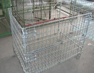Quality Wire Mesh Storage Cages , Metal Security Cage Steel Q235 Material wholesale