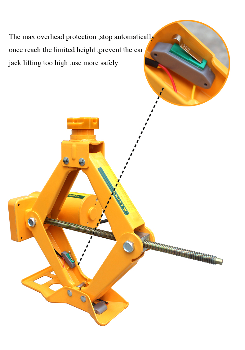 12 VOLTS 2 TON 12 V ELECTRIC AUTOMOTIVE CAR FLOOR JACK 3300LB CAPACITY