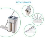 Household Cleaning Microfiber Floor Mop 360 Degree Rotation With Bucket
