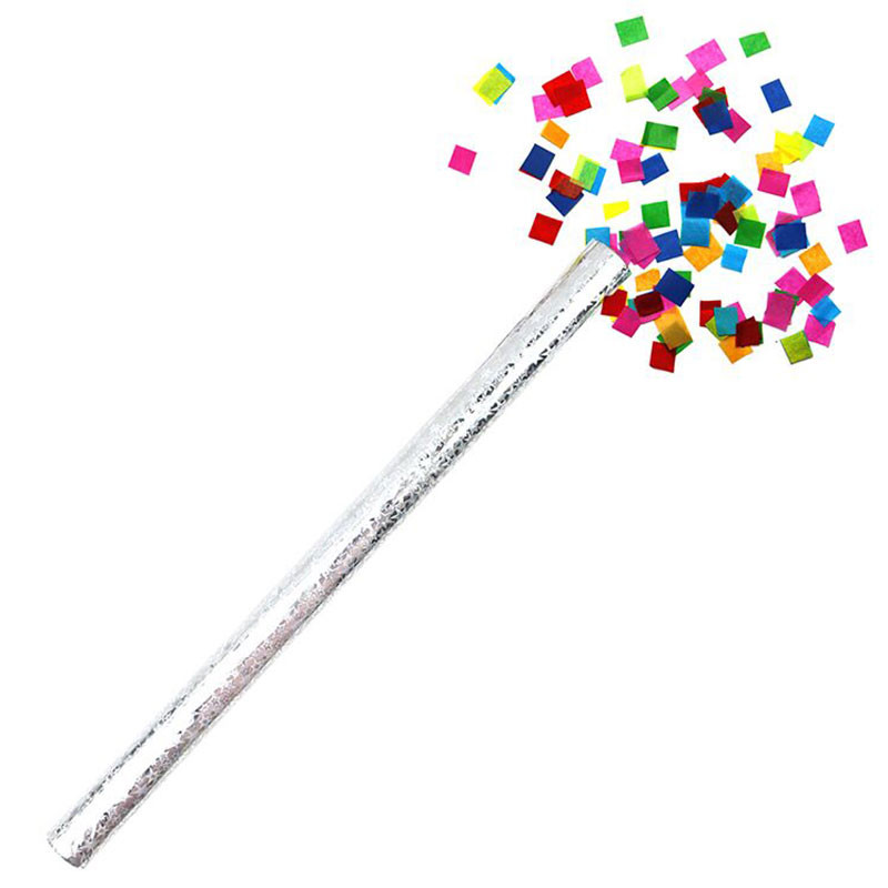Mixed Paper 14 Inches Confetti Wands For Wedding