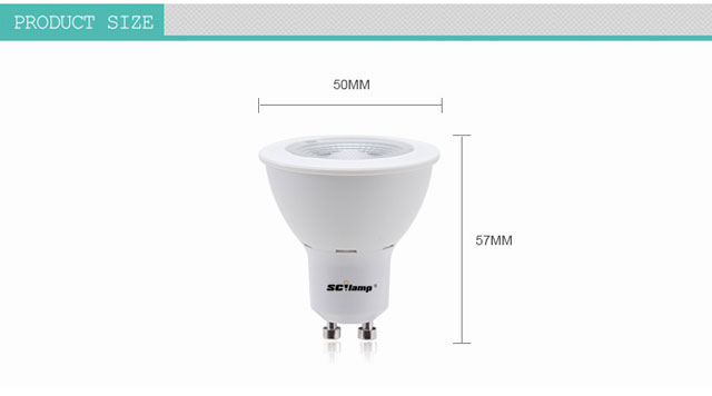 GU10 high CRI 7W LED spotlight wholesale