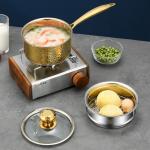 Multifunction Kitchen Sauce Pans Stainless Steel With Steamer