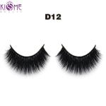 Long Thick Synthetic False Eyelashes Volume Dramatic 3d Silk Eyelashes