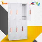 2 door steel locker for employee changing clothes/storage shoes/storage private