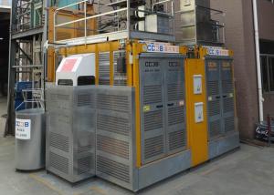 Quality Rack And Pinion LED Lighting SC300 Construction Site Hoist wholesale