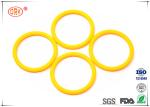 Buna O Rings Yellow Fuel And Oil Resistant Abrasion Resistance For Automotive