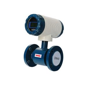 Quality PTFE F4 Battery Flow Meter Wine Flowmeter Food Grade Electromagnetic Flowmeter wholesale
