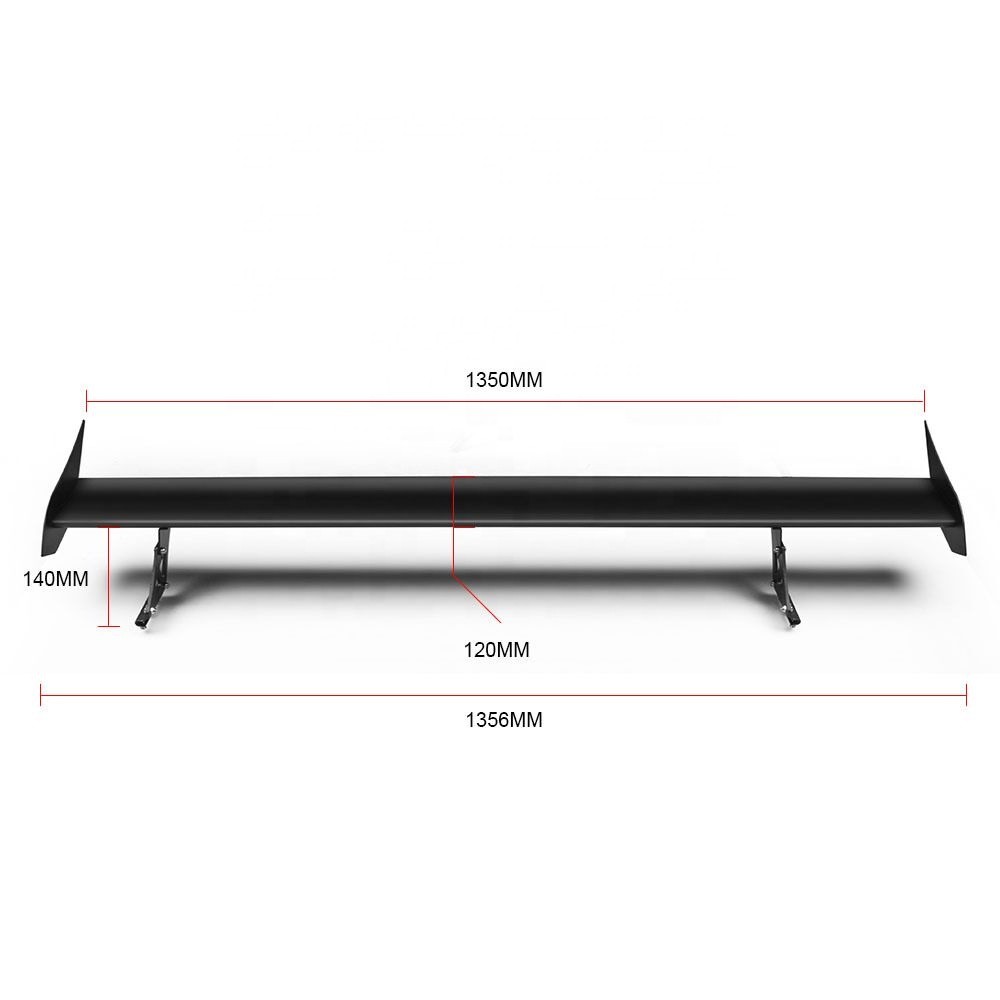 Adjustable Wing Rear Spoiler Kit Car Modified Parts