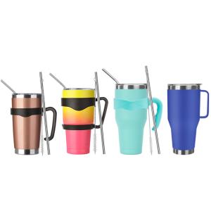 Quality 20OZ Double Walled Stainless Steel Tumbler Cup Handle wholesale