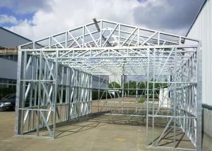 Quality Light Gauge Steel Frame Prefabricated Metal Car Parking Sheds Low Cost Quick Assemble wholesale