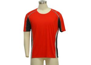 Quality 100% Polyester Sports Polo T Shirts For Men , Custom Printed Polo T Shirts wholesale