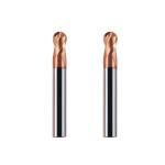 Wxsoon 38 Spiral 4 Flutes Flat Tungsten Carbide Endmills for Steel