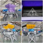 Double Shaft Metal Chip Copper Wire Shredder Machine