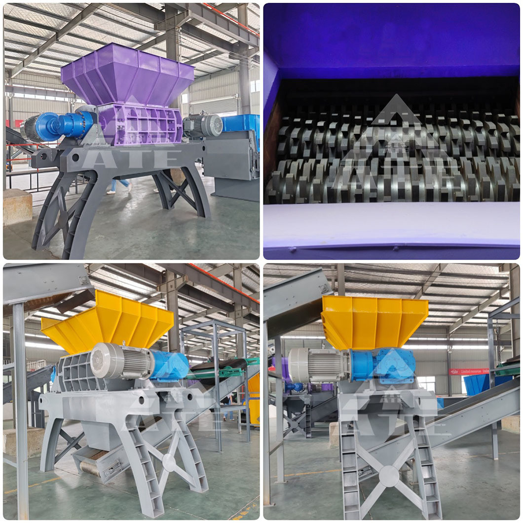 Pop Can Aluminum Shredder Machine Aluminum Scrap Shredder For Brass