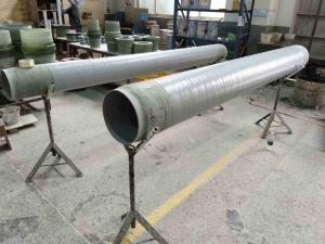 Quality Butt Welding Large Diameter Fiberglass Pipe For Chemical Plant wholesale