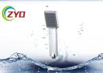 Removable Square Handheld Shower Head , Chrome Surface High Efficiency Shower