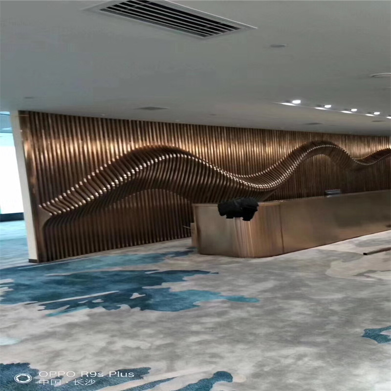 Hairline Finish Stainless Steel Tile Trim 201 304 316 for wall ceiling furniture decoration